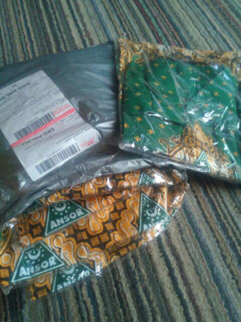 Kemeja Batik Ansor Motif Wayangan