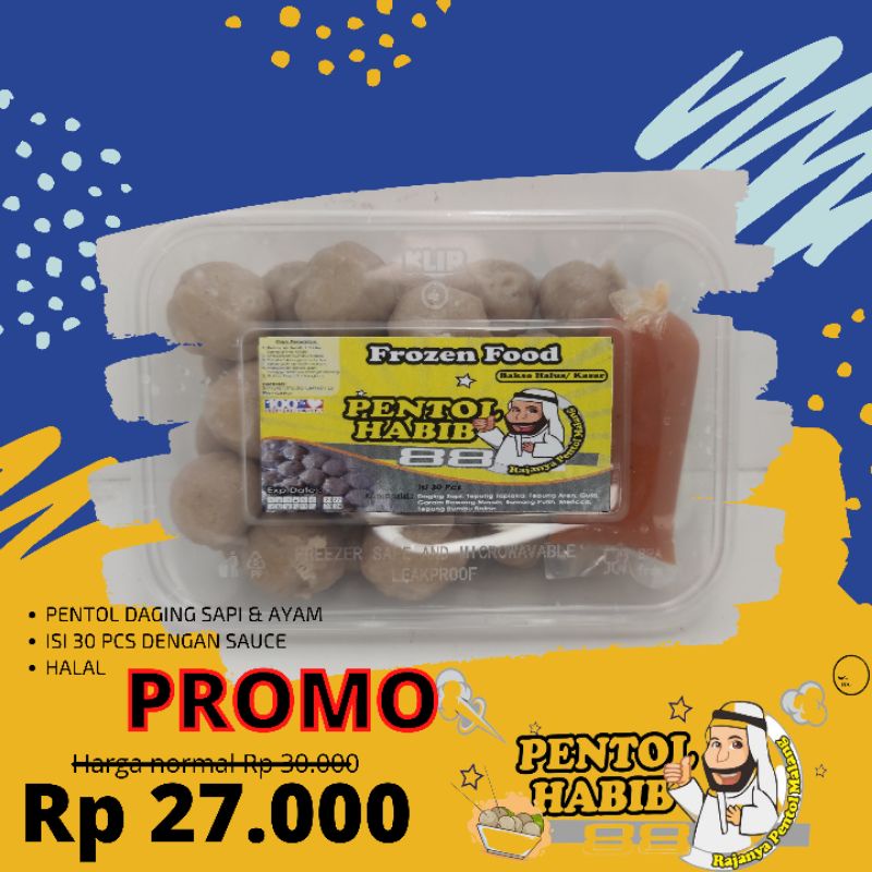

bakso habib isi 30 pcs