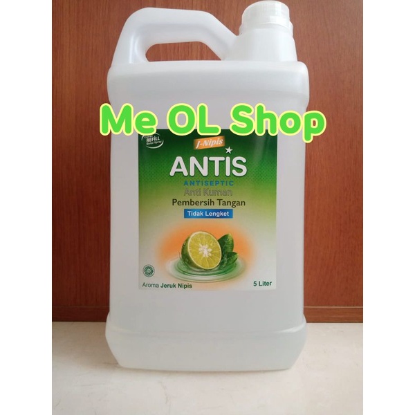 ANTIS REFILL ANTIS JERIGEN 5 LITER CAIR ATAU GEL