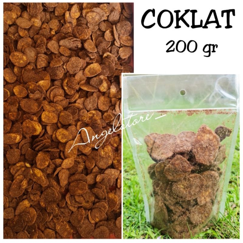 Keripik Pisang Aneka Coklat Asli  YenYen Lampung 225 gr Keripik Pisang Coklat Aneka Asli Lampung