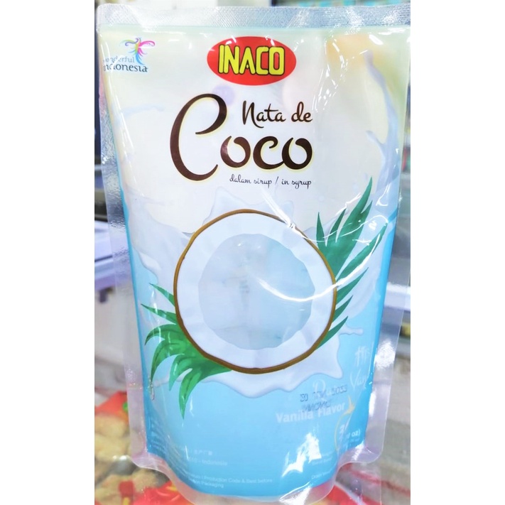 

Inaco Nata De Coco Vanilla 360gr