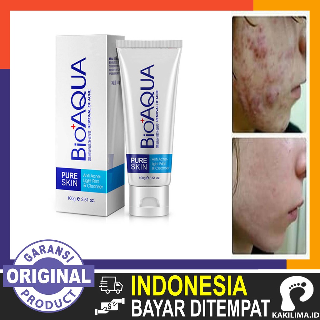 READY STOCK BIOAQUA PURE SKIN CLEANSING