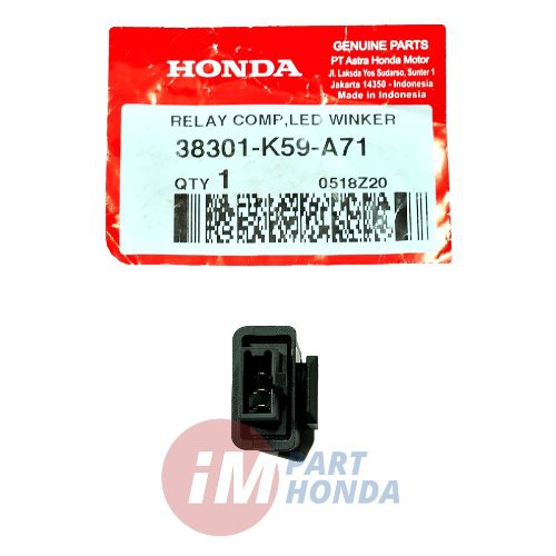 ORI AHM Flasher - Relay Comp Led Winker VARIO 125 150 2018 terbaru 38301-K59-A71