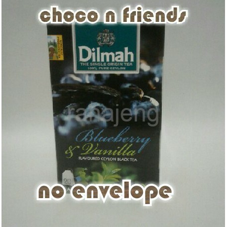 

Teh Dilmah No Envelope 20 sachet Blueberry and Vanilla