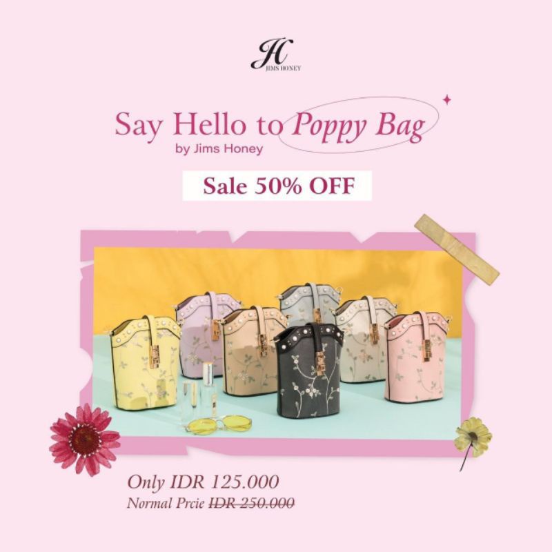 POPPY BAG JIMS HONEY//JIMS HONEY ORIGINAL