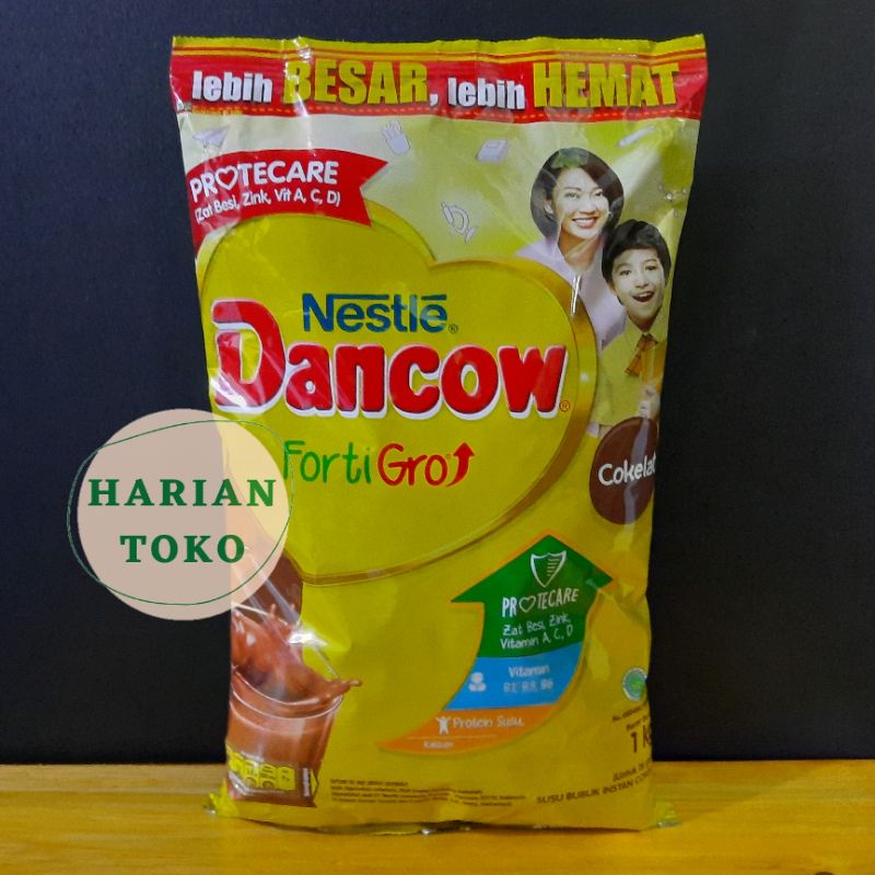 Jual Dancow Fortigro Cokelat 1kg Susu Bubuk Nestle Shopee Indonesia 3494