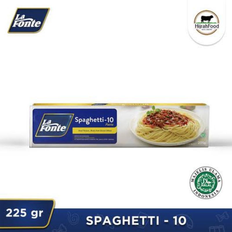 

LaFonte Spaghetti Pasta - 10 225g