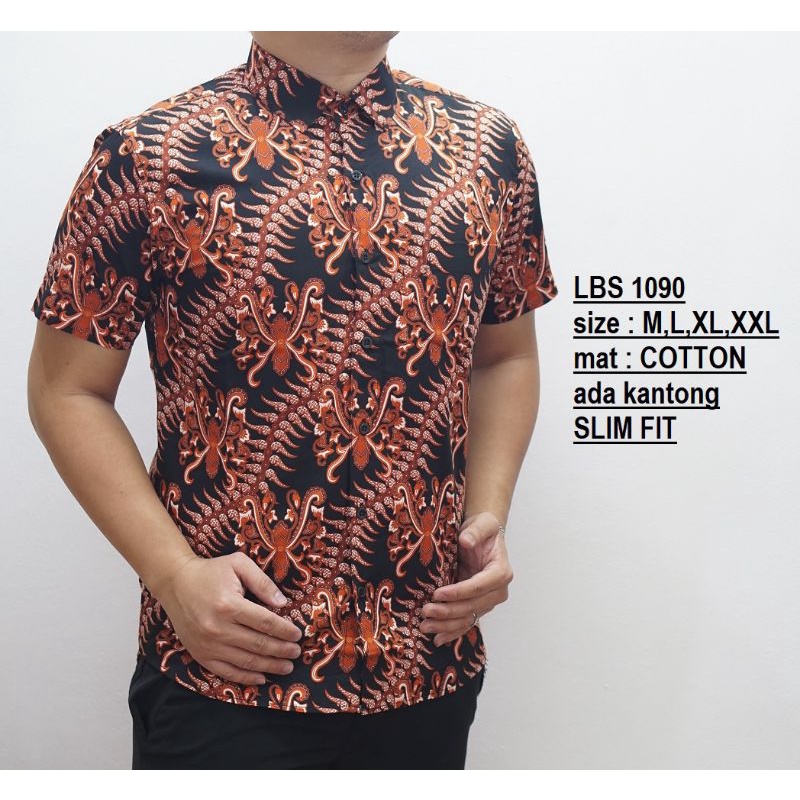 // KEMEJA BATIK LENGAN PANJANG/PENDEK // BATIK KONDANGAN MEWAH XXL// BATIK RESMI // BATIK PEKALONGAN