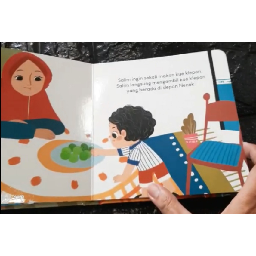 BOARDBOOK Seri Cerita Balita: Aku Bisa Bilang Terimakasih/Permisi/Subhanallah/Alhamdulihah/Masyaallah/Astaghfirullah/Bismillah-4