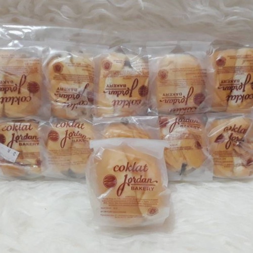 Per Pack Jordan Bakery isi 2 - Roti Jordan Coklat