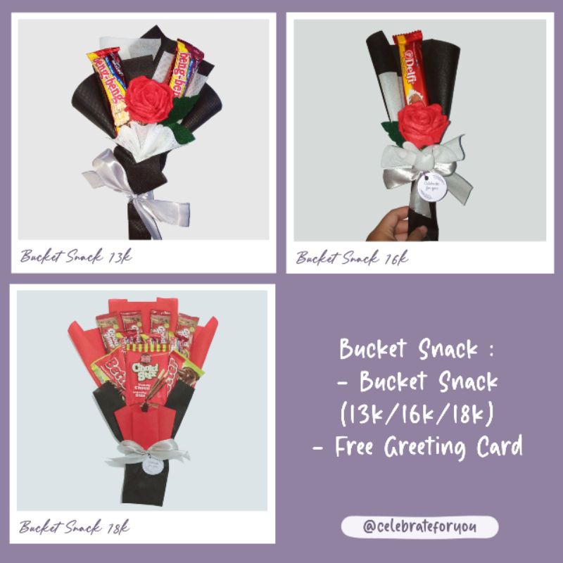 

Bucket Snack murah meriah