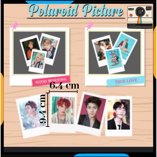 Cetak foto polaroid ukuran 6.4 x 9.4 cm Medan