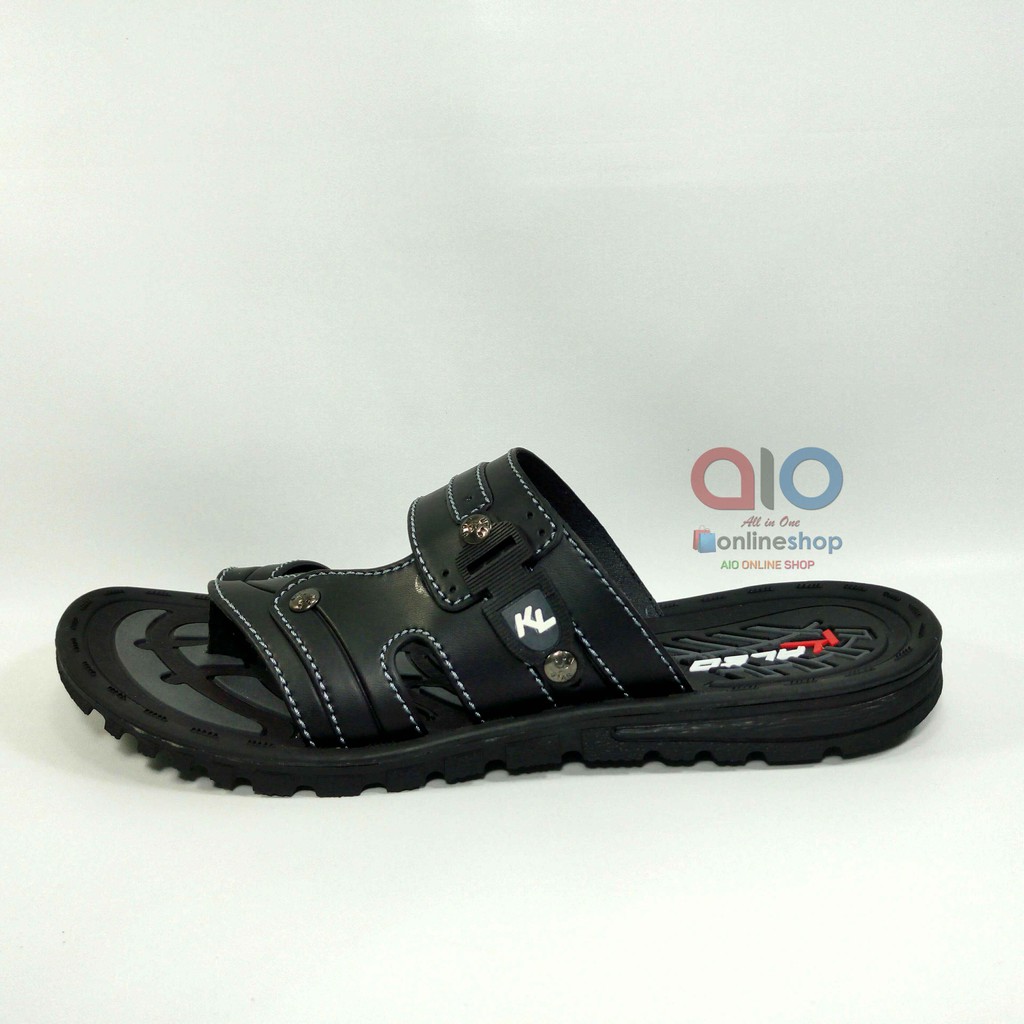 Kaleo Sandal Jempol Cowok 39 - 42 Sendal Casual Pria Dewasa Laki KLO 02/KLO 24 Bahan Kulit Sintetis