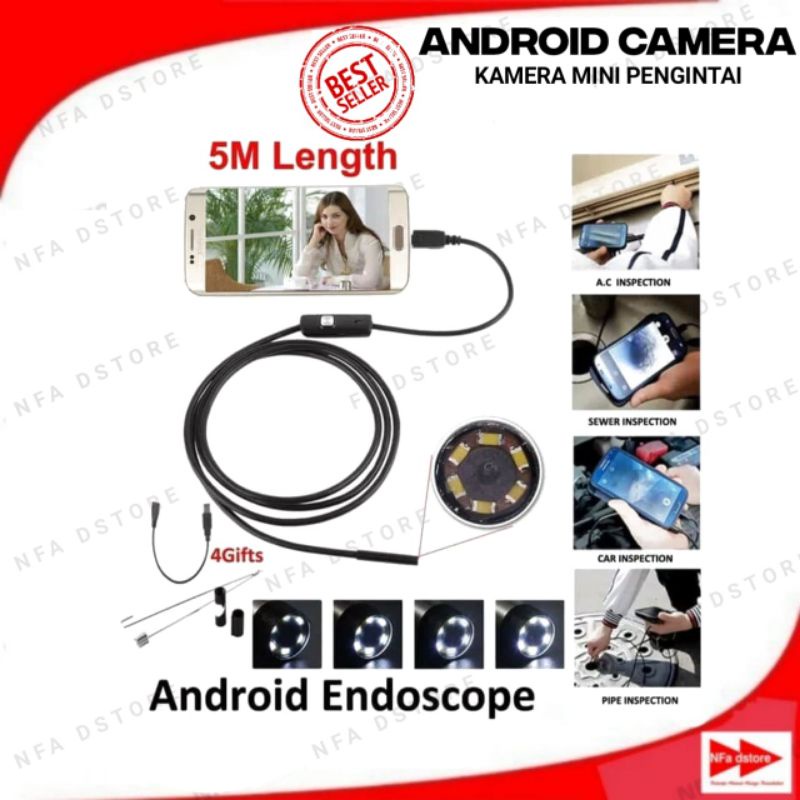 Kamera Mini Pengintai Endoscope