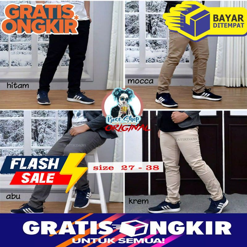 BANTIG HARGA !!! CELANA CHINO PANTS ORIGINAL | CELANA KERJA DAN SANTAY PRIA