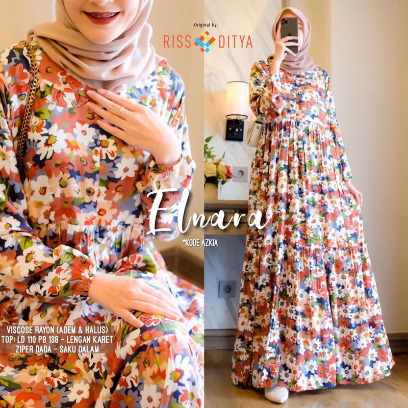 GAMIS WANITA ELNARA DRESS