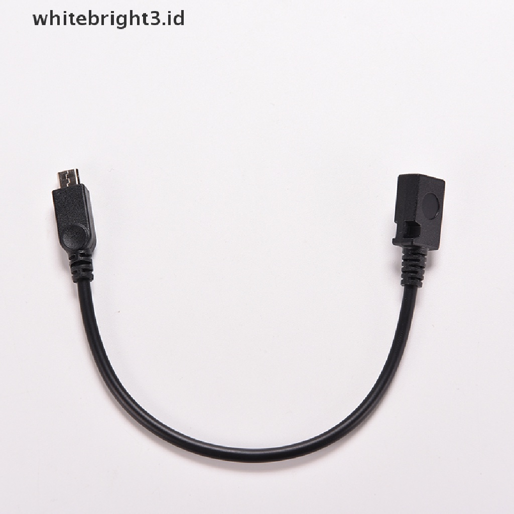 (whitebright3.id) Kabel Adapter Converter Micro USB B Male Female M / F