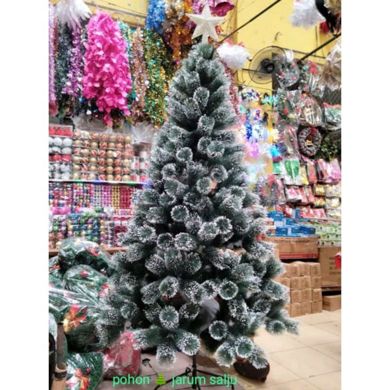 Pohon natal 1.2m ,komplit seperti gambar (pitanya dikirim yg ready)