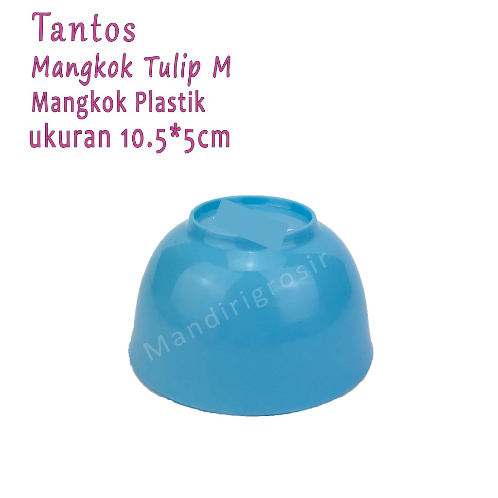 Mangkok plastik * Mangkok Tulip M * Biru *5162