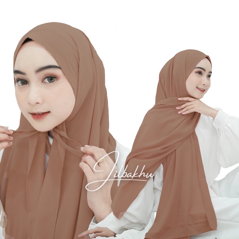 Jilbab pashmina Tali diamon lebih panjang 175x75