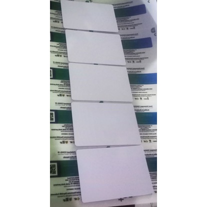 

id card sudah plong bahan coral