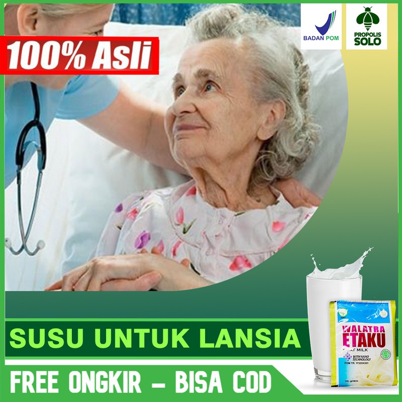 

Susu Untuk Lansia - Susah Makan - Susu Bubuk - Terlaris Aman Susu Kambing Etaku Di Kota SOLO