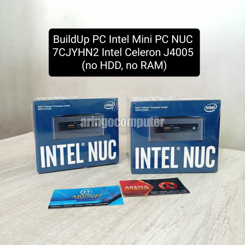 BuildUp PC Intel Mini PC NUC 7CJYHN2 Intel Celeron J4005 (no HDD, no RAM)