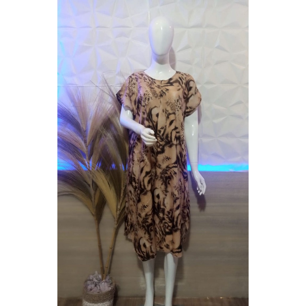 Daster Rayon Halus Panjang Busui Semata Kaki &amp; Selutut//Daster wanita dewasa murah//daster panjang//daster long