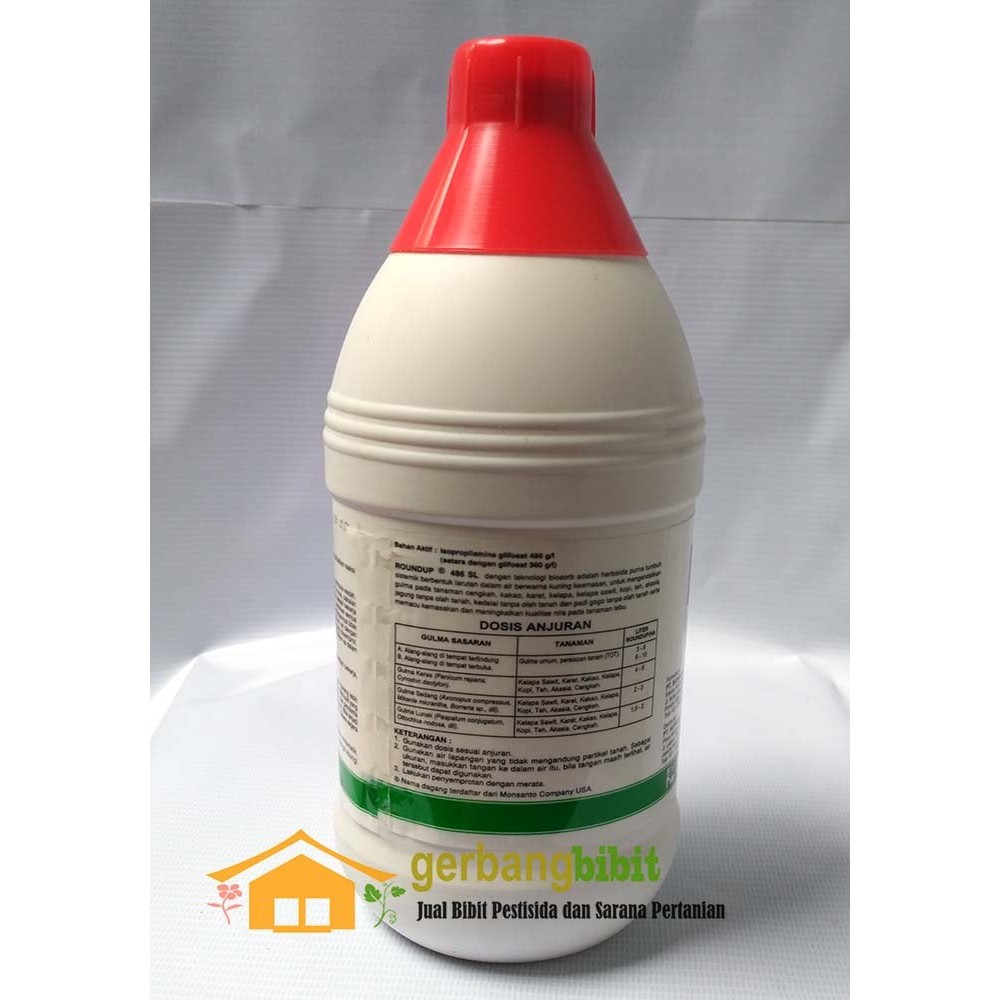 Roundup 486 SL 1liter (Murah) Herbisida