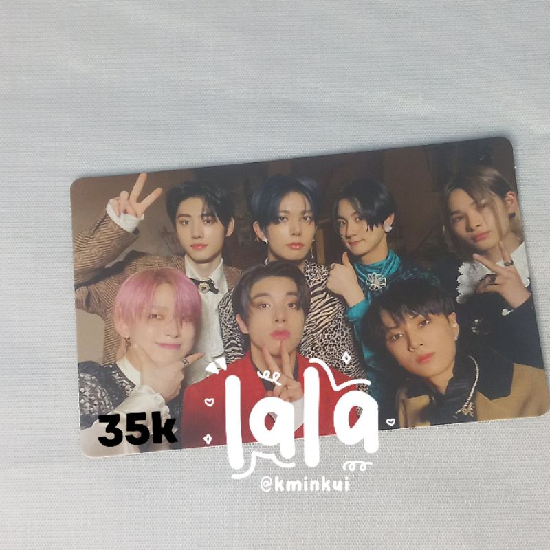 Pc photocard group essential dilemma enhypen scylla