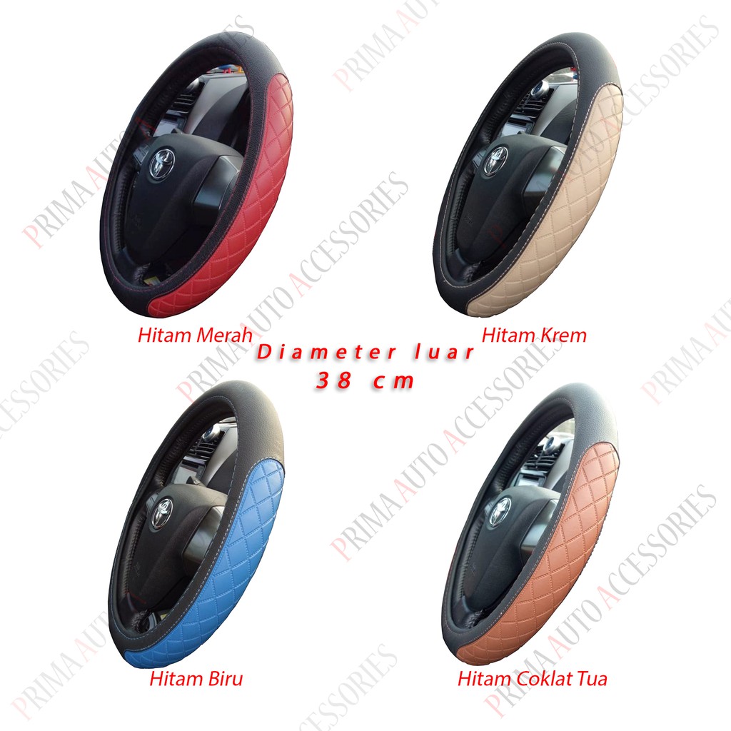 Cover / Sarung Stir Mobil Merk JSD Premium Size 38 cm Universal