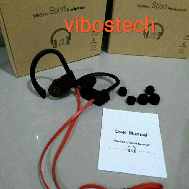 Headset Bluetooth Q6 Original Wireless Waterproof Earphone MegaBass