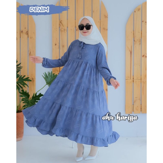 Nesya MIDI DRESS BY AKU KARISSA/ MIDI AKU KARISSA/ NESYA MIDI BY AKU KARISSA/ MIDI KEKINIAN