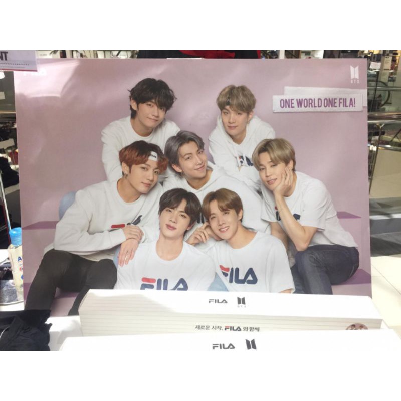 Poster BTS x Fila