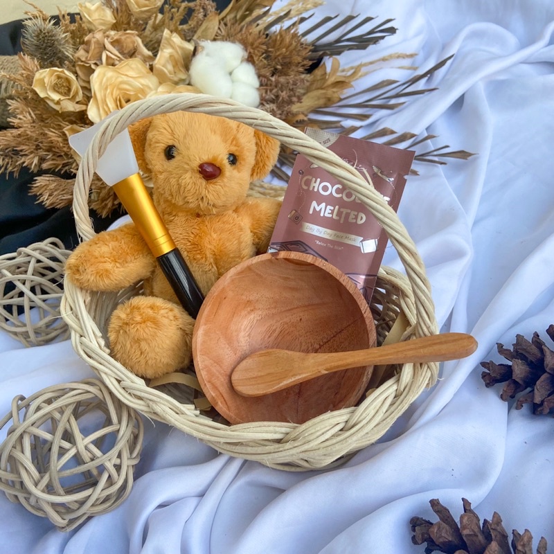 

[BEAR MASKER] HAMPERS MASKER BONEKA KADO CEWEK VALENTINE ANNIVERSARY ULTAH KADO PACAR