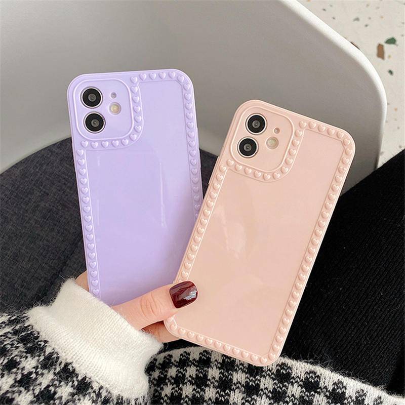 Casing Softcase Tpu Iphone 12 11 Pro Max 6 6s 7 8 Plus X Xs Xr Xsmax Se 2020 Aksen Glossy Shockproof