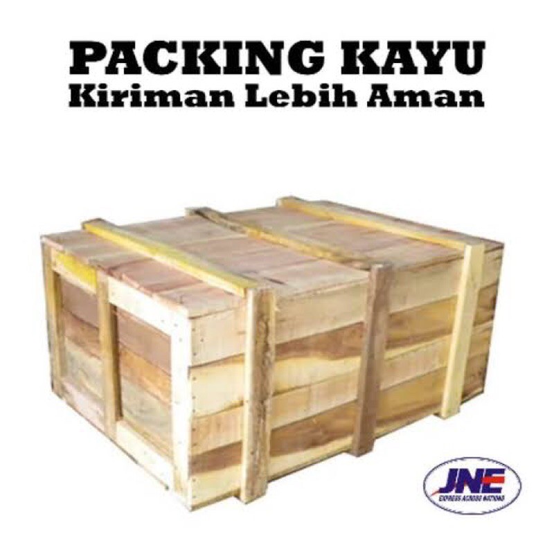 

Tambahan packing kayu biar aman