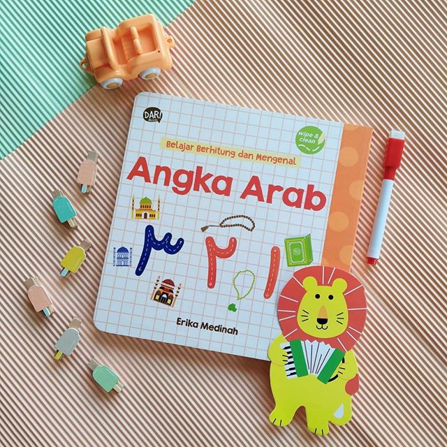 Buku Mizan Wipe Clean Hijaiyah dan Angka Arab Bk0070