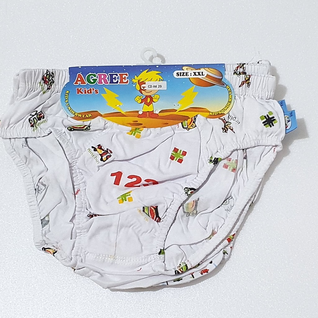 Celana Dalam / Underwear Anak Agree AK29 (Isi 3 Pieces)