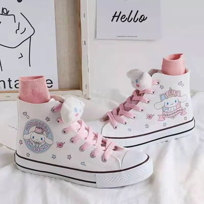 Cinnamoroll Sneakers Anime Pink