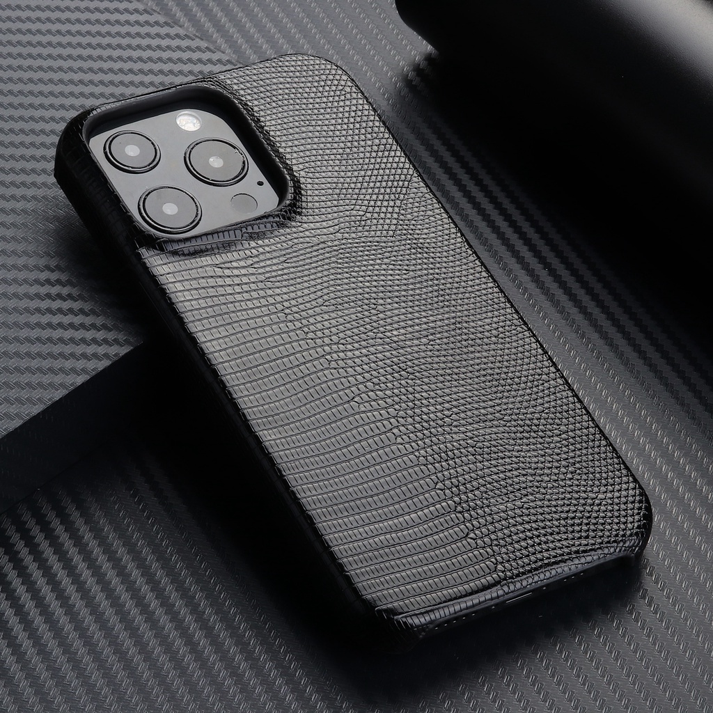 Lizard case Pelindung Bahan Kulit Untuk iPhone XS-13 pro max 12 11 XR