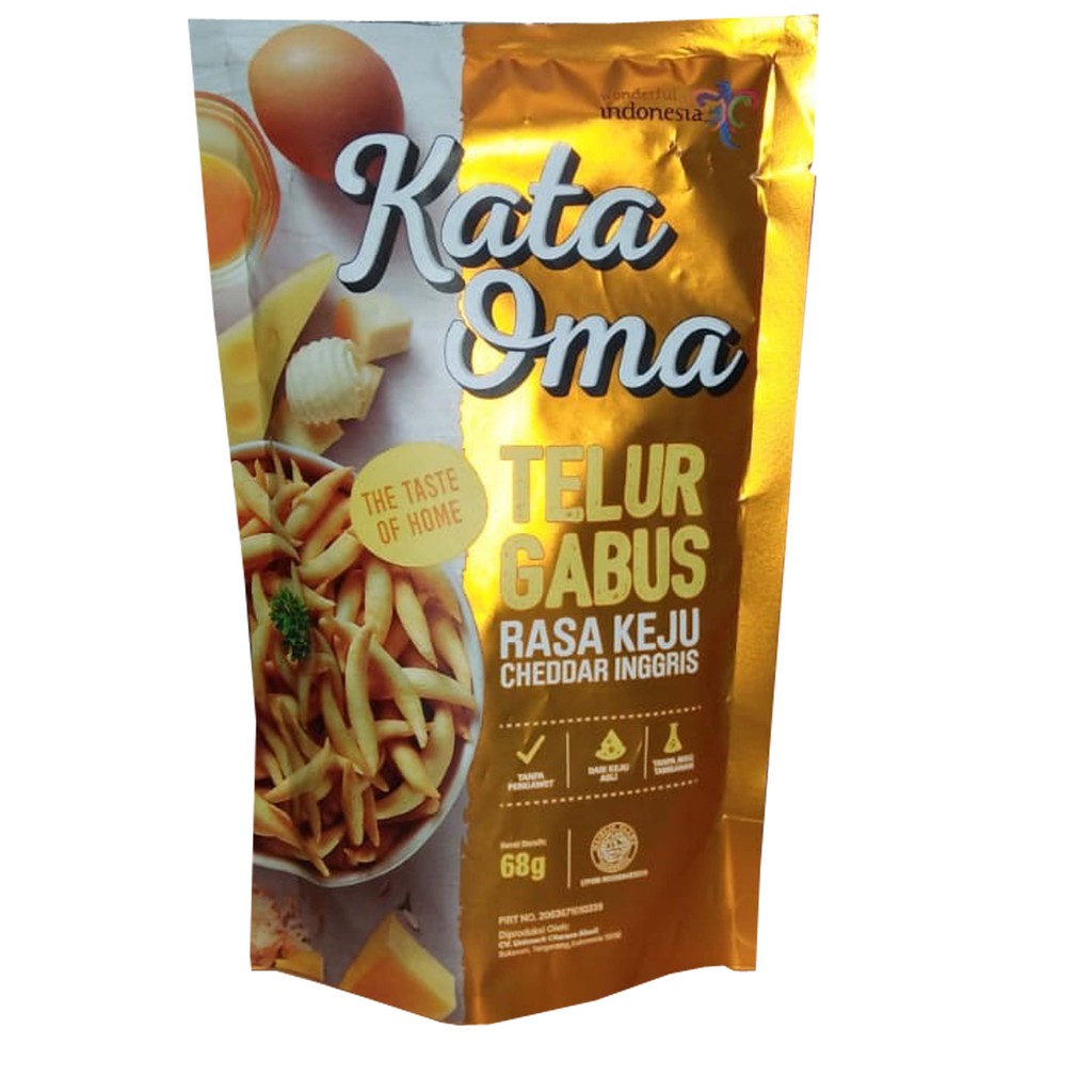 

KATA OMA TELUR GABUS RASA KEJU 63G