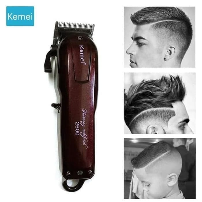 HAIR CLIPPER KEMEI KM-2600 MESIN ALAT POTONG RAMBUT CAS MESIN KUAT TAHAN LAMA