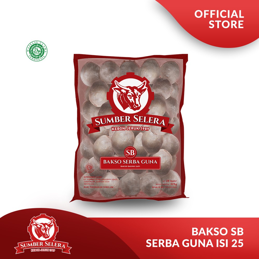 

Bakso Sapi Sumber Selera Serba Guna 25pcs