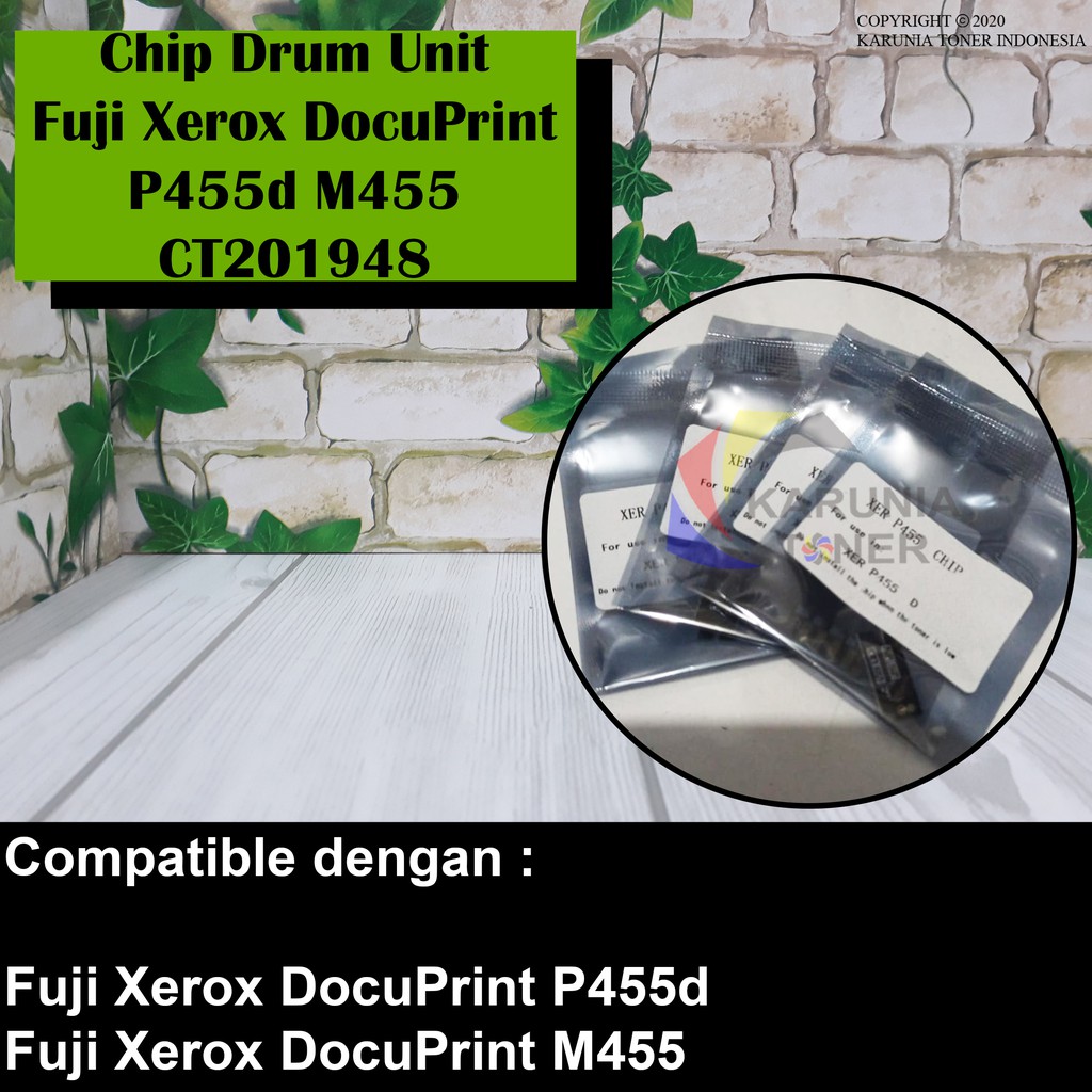 Chip Drum Printer Fuji Xerox Docuprint P455 M455 P455d CT201948