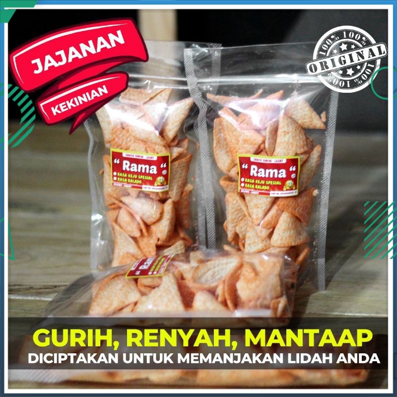 

Cemilan makanan ringan snack zaman now pedas murah renyah