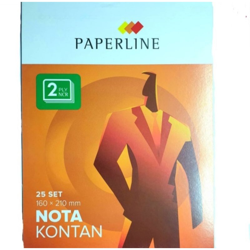 

BUKU NOTA/NOTA NCR 2 PLY BESAR MERK PAPERLINE