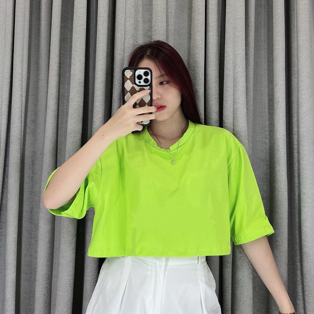 Oversize  Croptee | Crop Top Korea KODE 1679