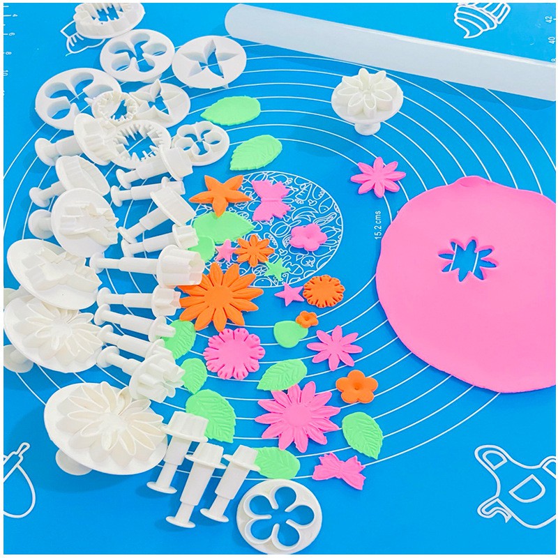 Grosir - H687 Cetakan Kue 33 in 1 / Cetakan Fondant Icing Kue Kering / Kitchen Tool / Homeware