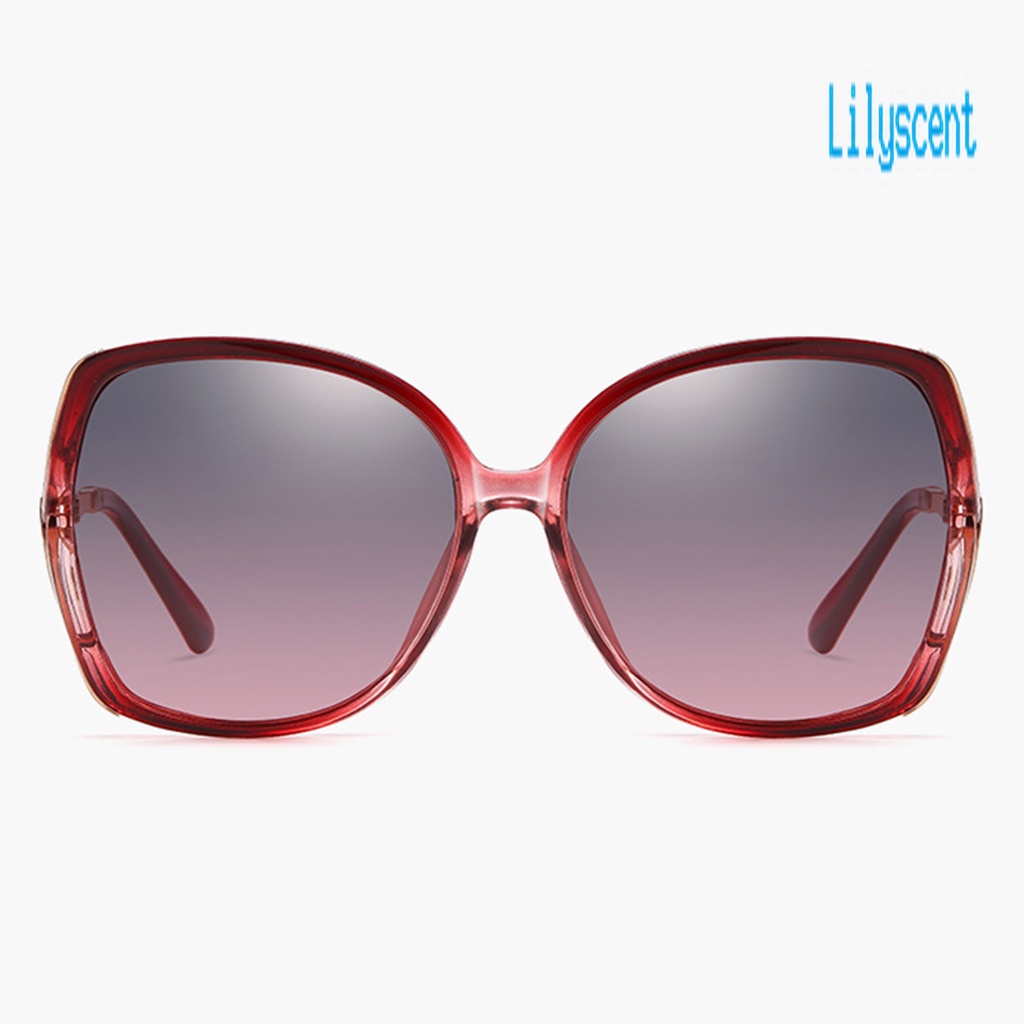 Lily AORON Kacamata Photochromic Lensa Polarized UV400 Frame Besar Berubah Warna Untuk Wanita